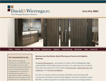 Tablet Screenshot of dwlawpc.com
